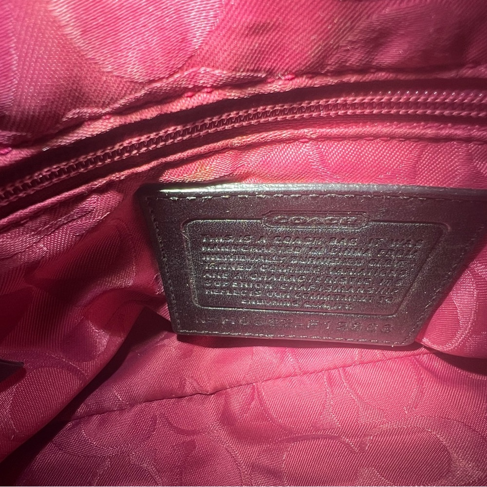 COACH Legacy Turnlock Shoulder Bag F12868 - Picture 9 of 11